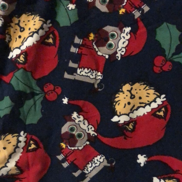 RARE! Lularoe Christmas leggings! Pug dogs and cats! - Picture 2 of 3